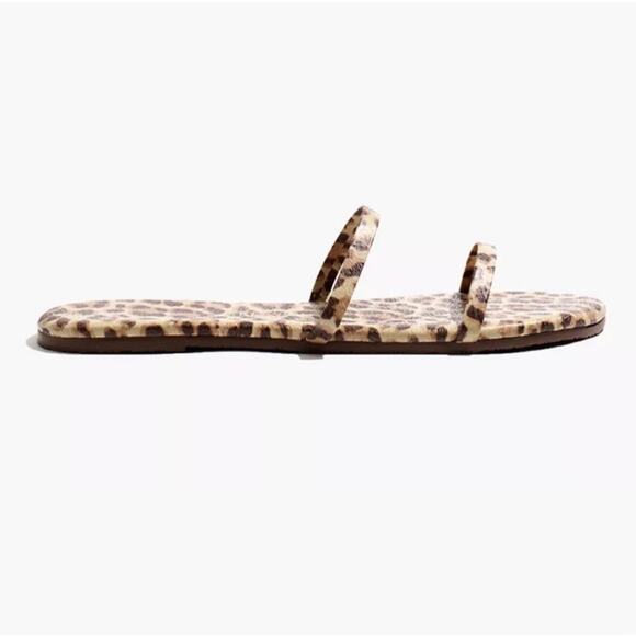 Teeks x Madewell Gemma Leopard Sandal Size 8 - New With Tags - Picture 16 of 16